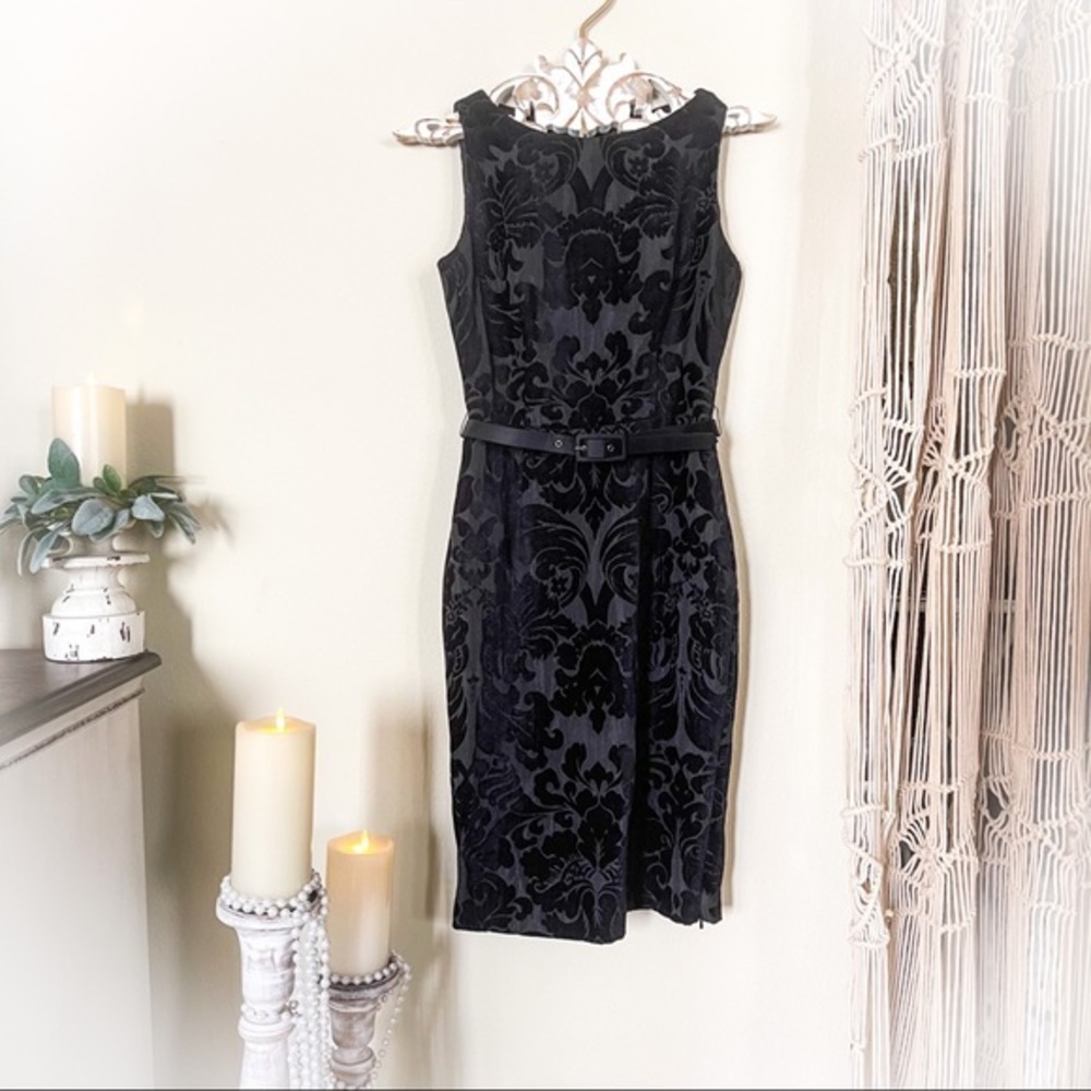 Guess By Marciano Black Midi Dress